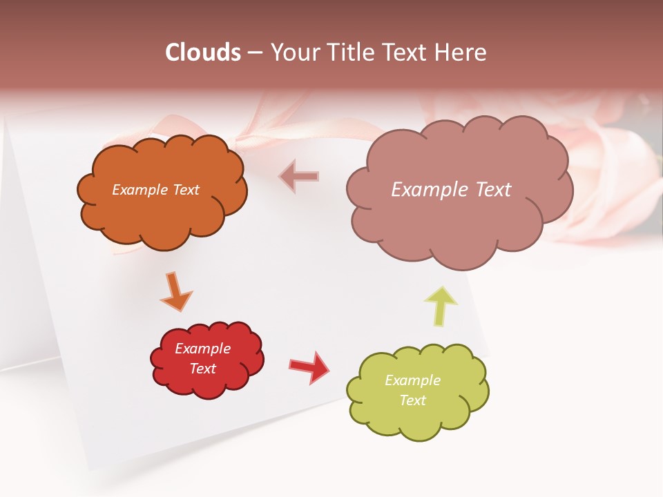 Leaf Romance Copyspace PowerPoint Template