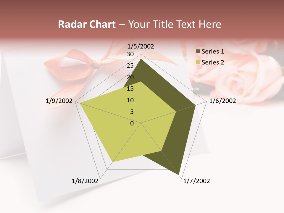Leaf Romance Copyspace PowerPoint Template
