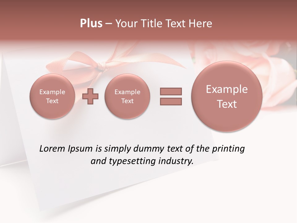 Leaf Romance Copyspace PowerPoint Template
