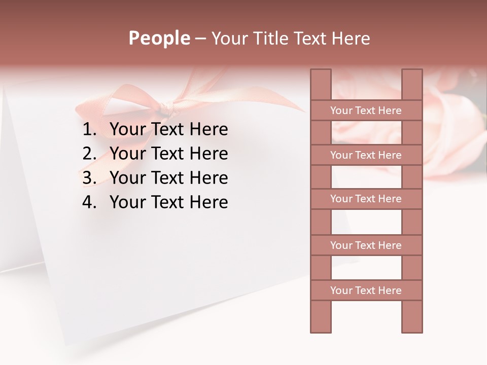 Leaf Romance Copyspace PowerPoint Template
