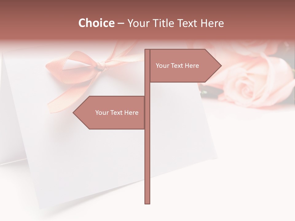 Leaf Romance Copyspace PowerPoint Template