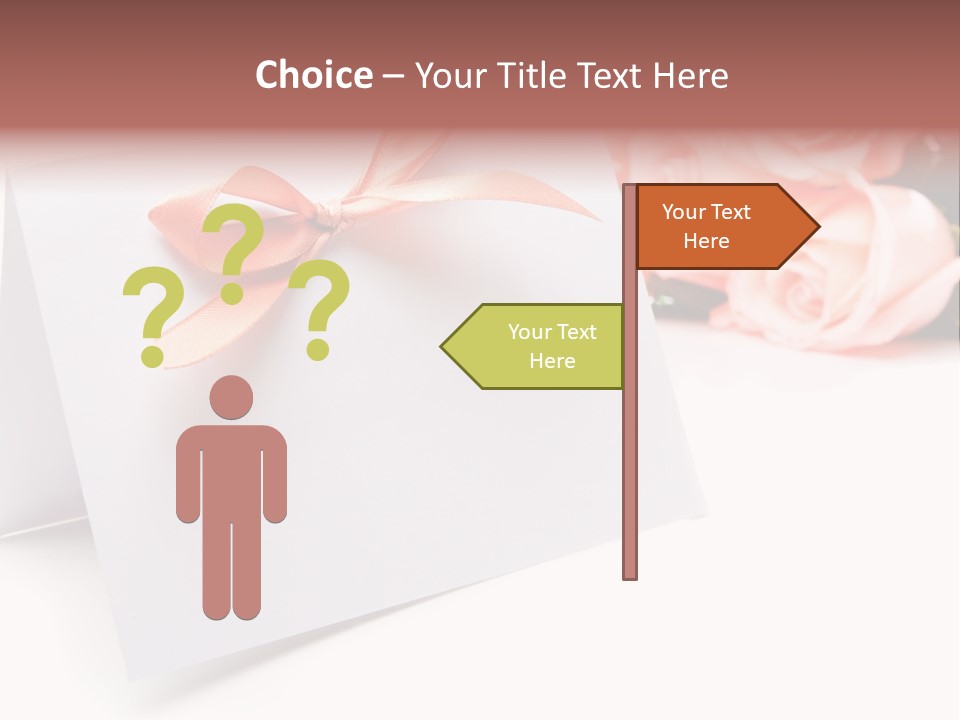 Leaf Romance Copyspace PowerPoint Template