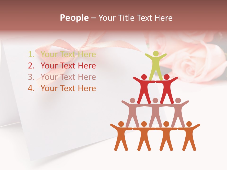 Leaf Romance Copyspace PowerPoint Template