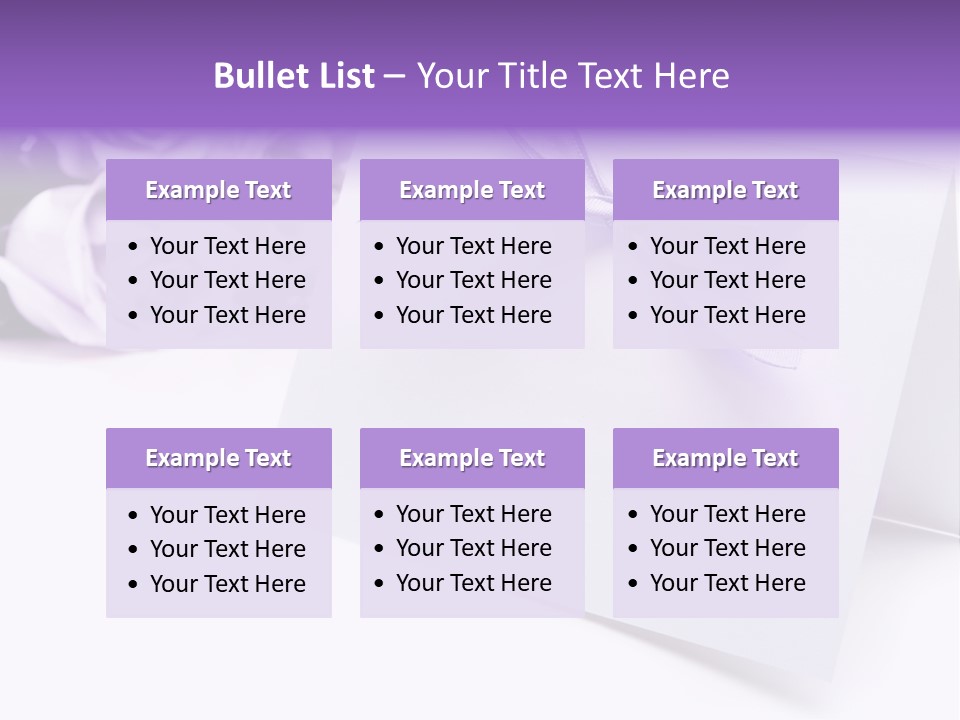 Greeting Holiday Copyspace Ribbon PowerPoint Template
