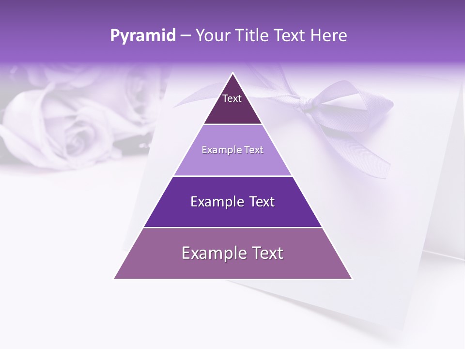 Greeting Holiday Copyspace Ribbon PowerPoint Template