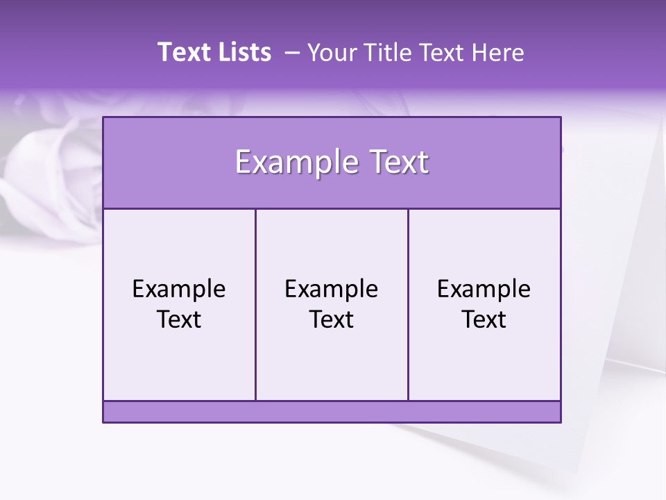 Greeting Holiday Copyspace Ribbon PowerPoint Template