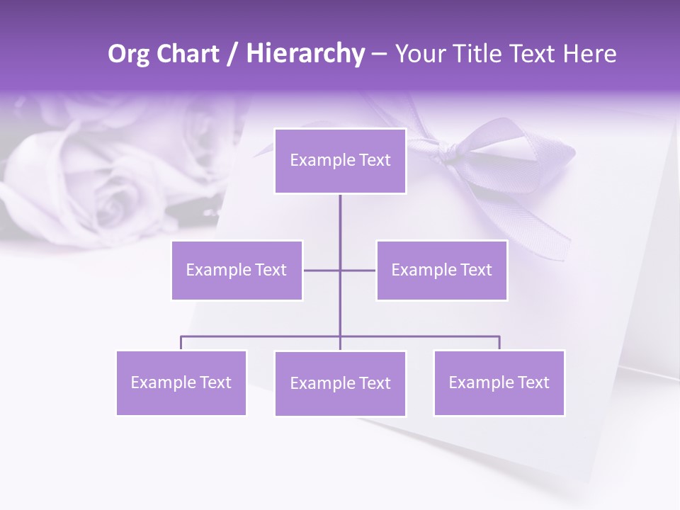 Greeting Holiday Copyspace Ribbon PowerPoint Template