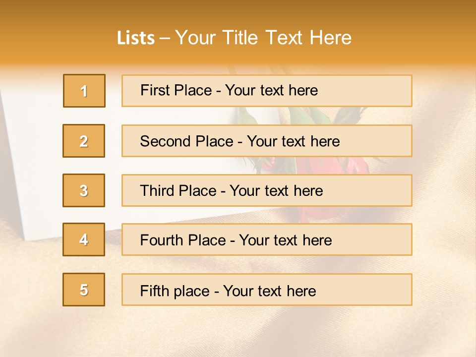 Romantic Invitation Beautiful PowerPoint Template