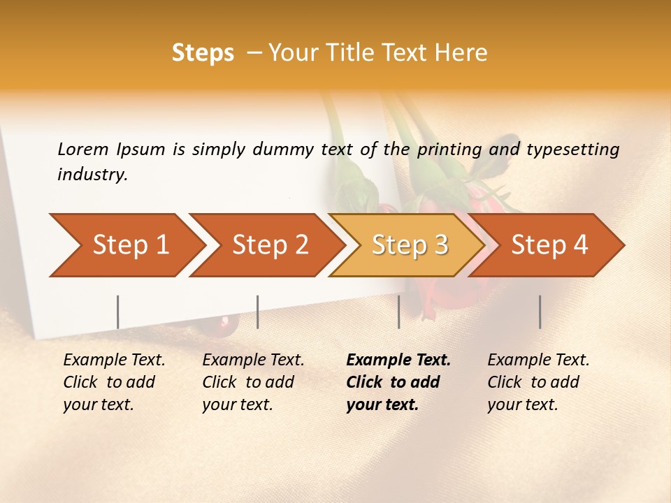 Romantic Invitation Beautiful PowerPoint Template
