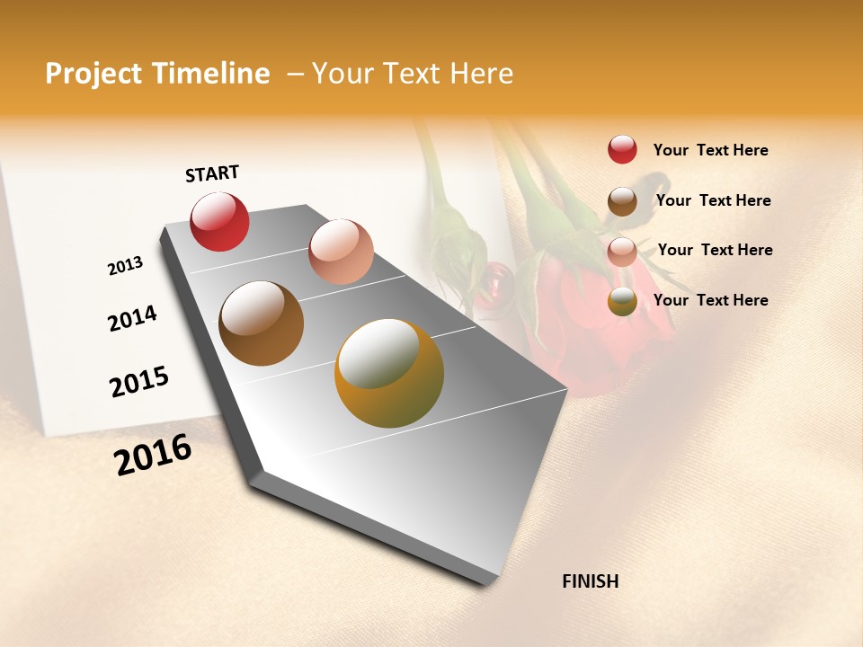 Romantic Invitation Beautiful PowerPoint Template