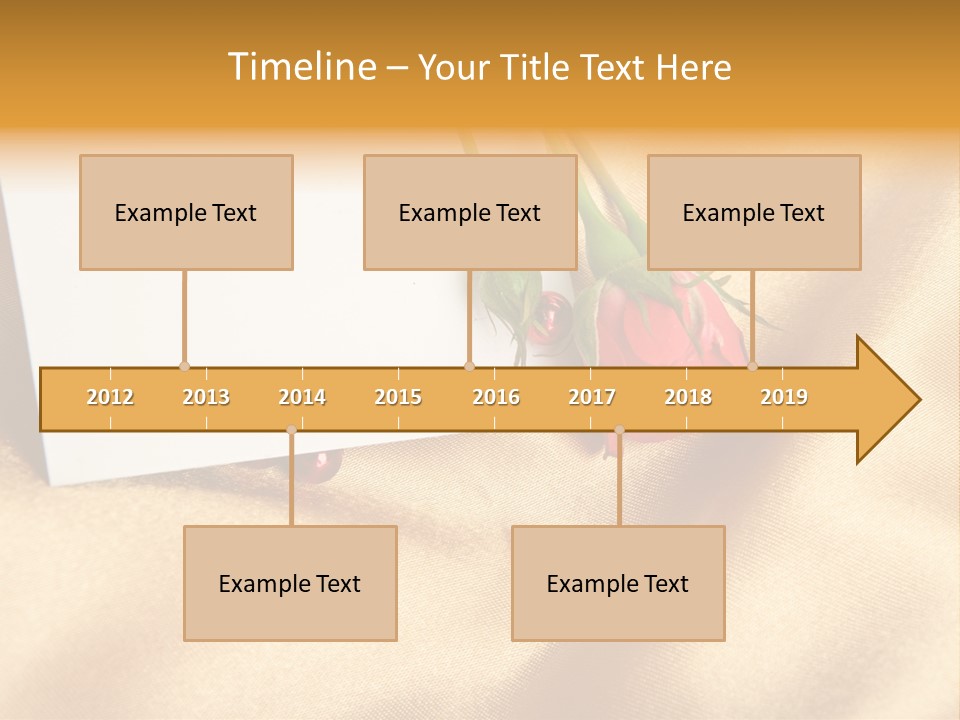 Romantic Invitation Beautiful PowerPoint Template