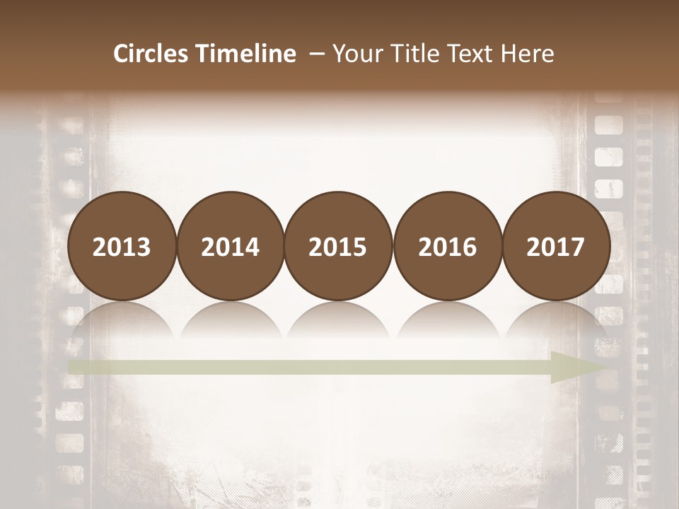 Negative Screen Edge PowerPoint Template