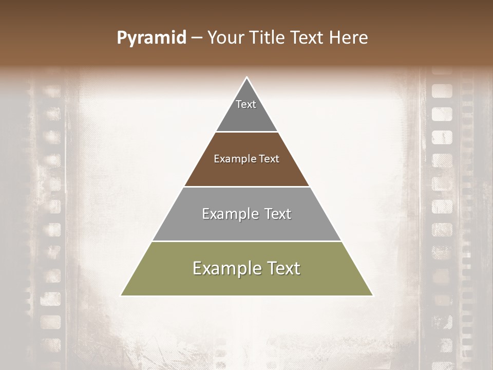 Negative Screen Edge PowerPoint Template