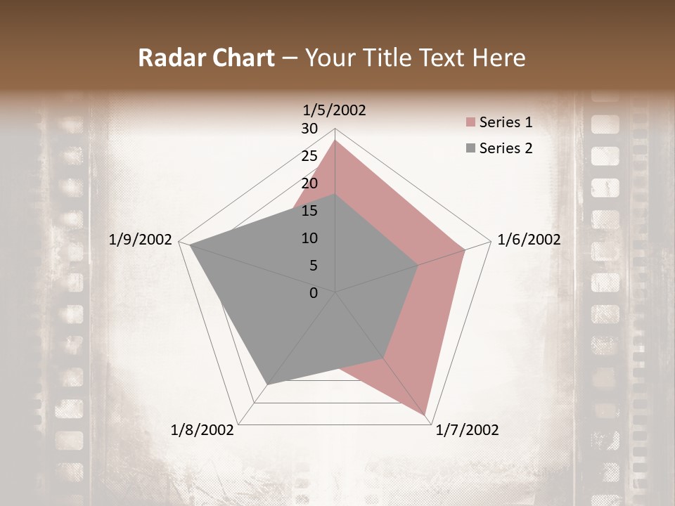 Negative Screen Edge PowerPoint Template