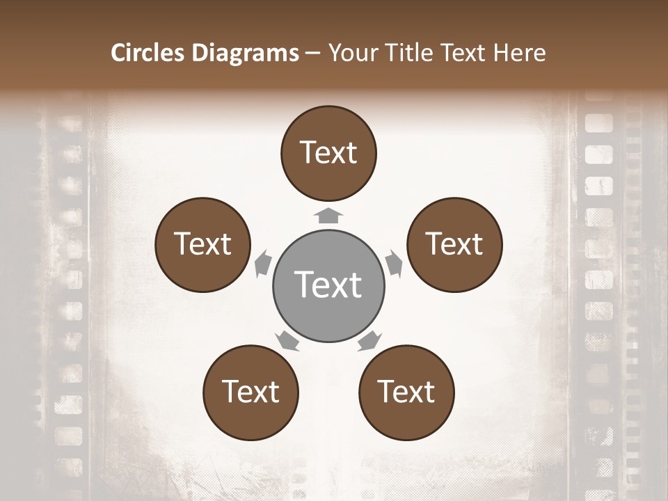 Negative Screen Edge PowerPoint Template