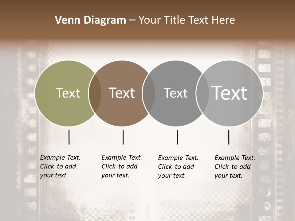 Negative Screen Edge PowerPoint Template