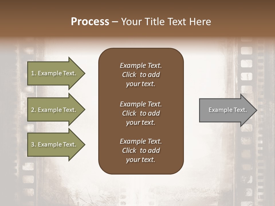Negative Screen Edge PowerPoint Template