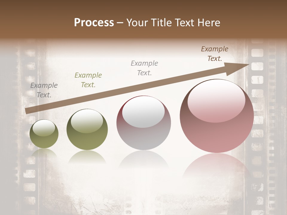 Negative Screen Edge PowerPoint Template