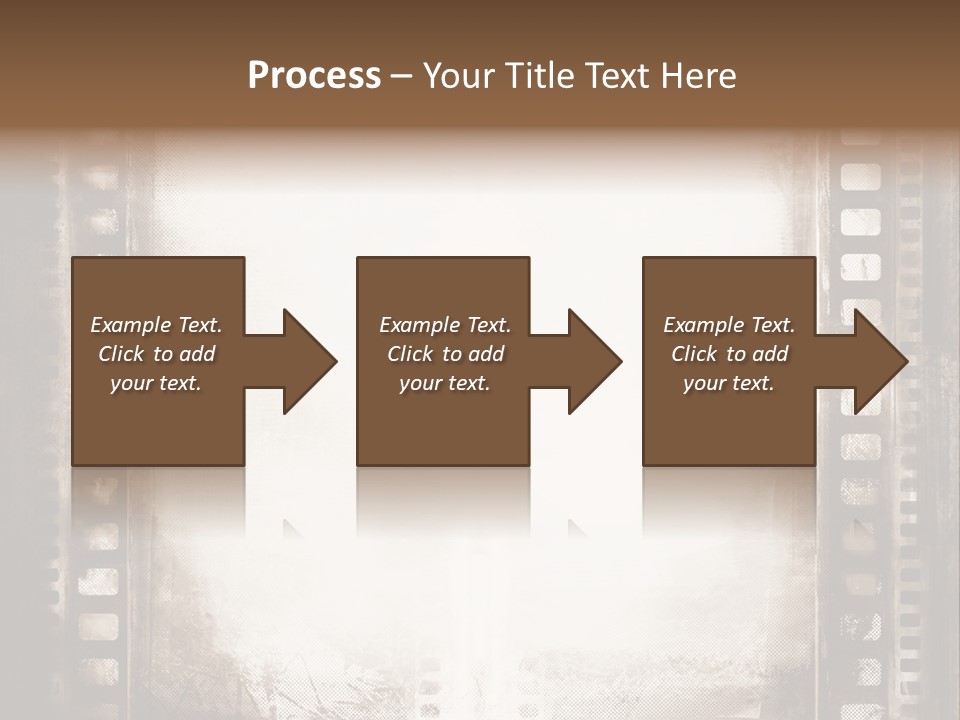 Negative Screen Edge PowerPoint Template