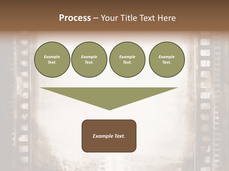 Negative Screen Edge PowerPoint Template