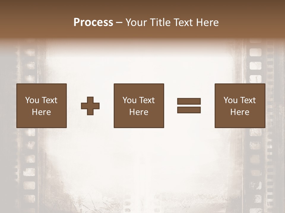 Negative Screen Edge PowerPoint Template