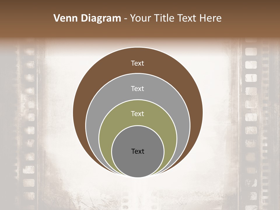 Negative Screen Edge PowerPoint Template