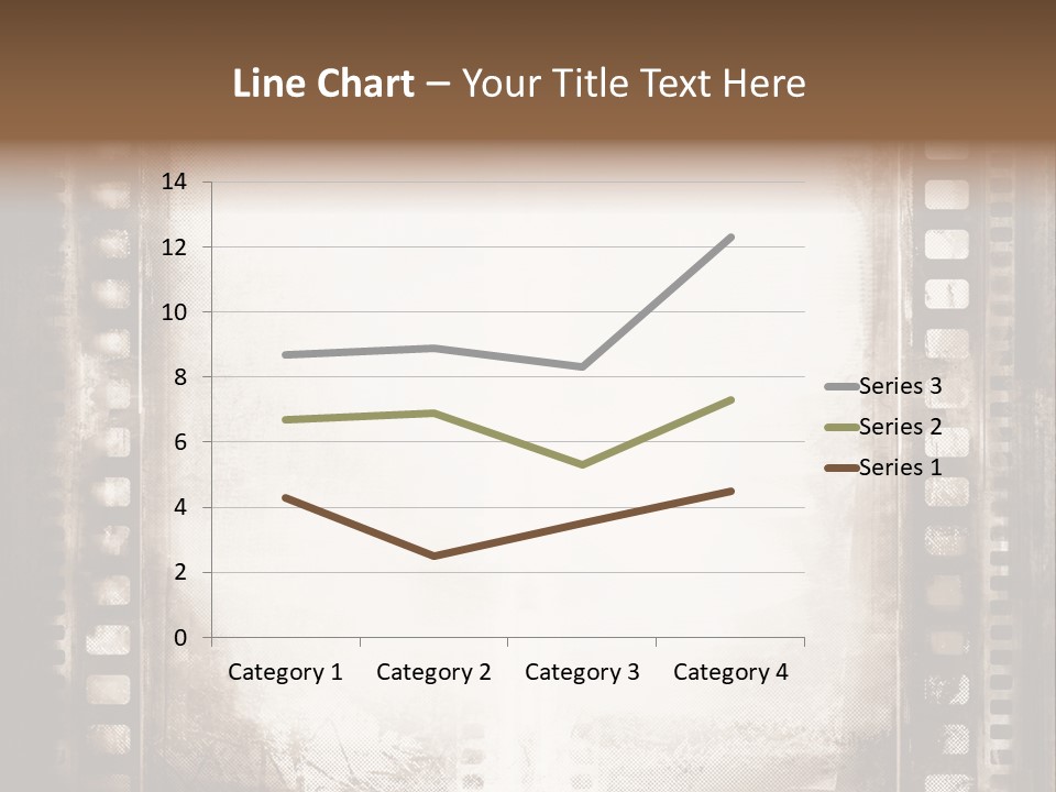 Negative Screen Edge PowerPoint Template