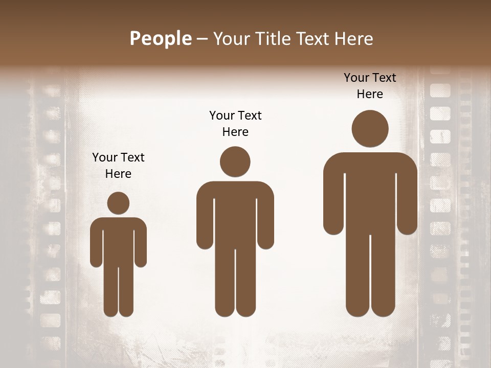 Negative Screen Edge PowerPoint Template