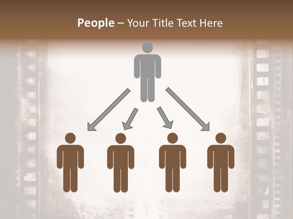 Negative Screen Edge PowerPoint Template