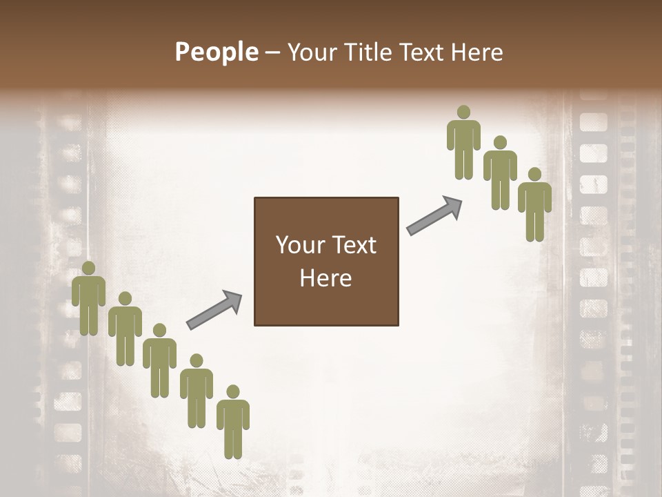 Negative Screen Edge PowerPoint Template