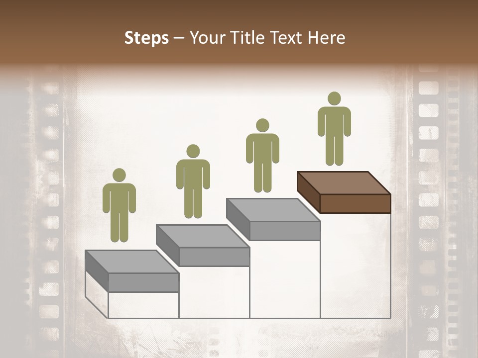 Negative Screen Edge PowerPoint Template