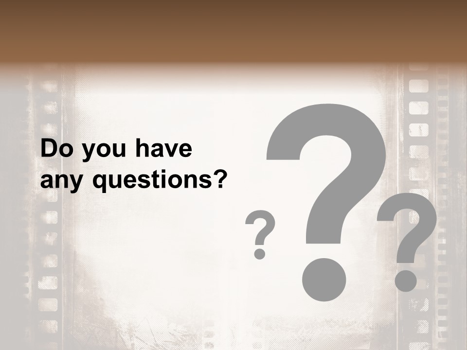 Negative Screen Edge PowerPoint Template