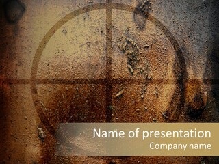 Aging Weathered Aged PowerPoint Template