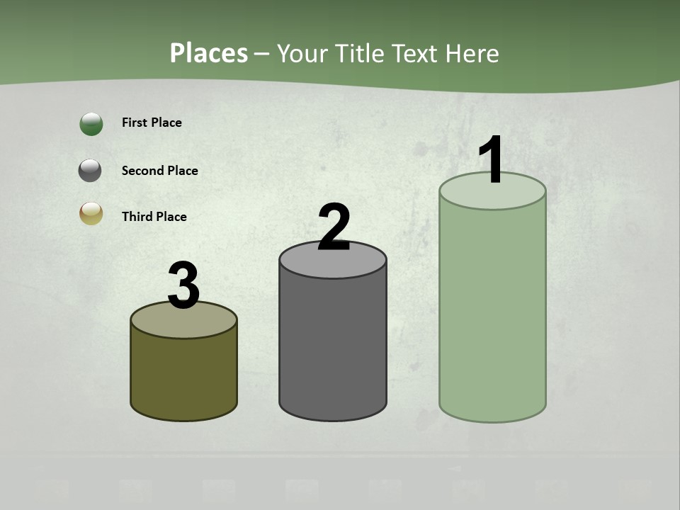Empty Analog Background PowerPoint Template