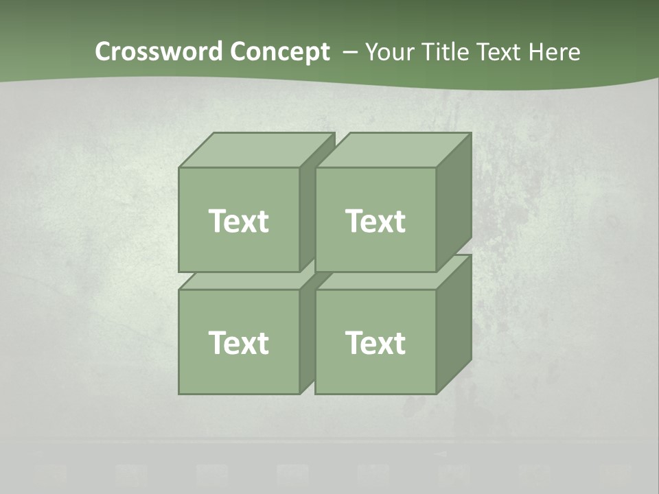 Empty Analog Background PowerPoint Template