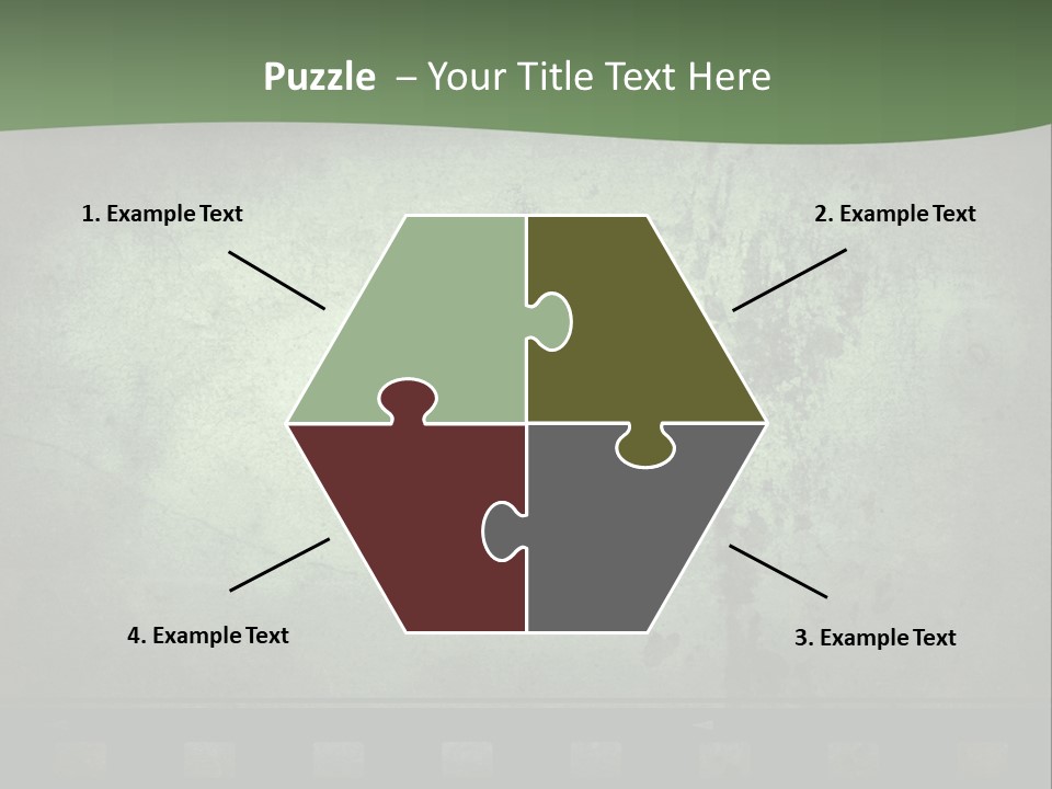 Empty Analog Background PowerPoint Template