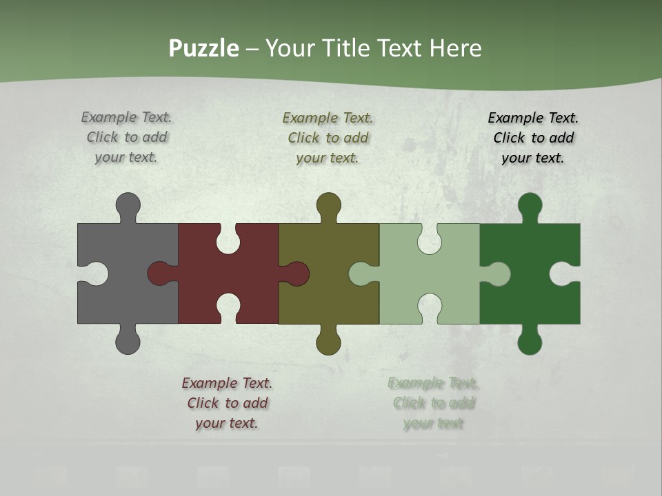 Empty Analog Background PowerPoint Template