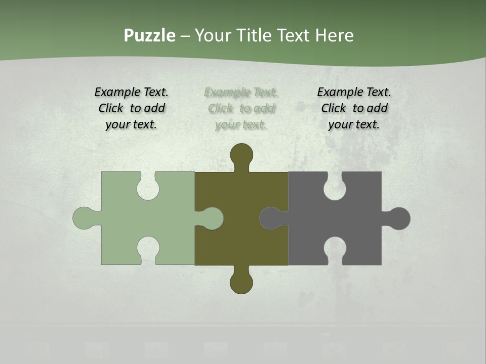 Empty Analog Background PowerPoint Template