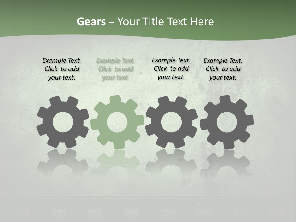 Empty Analog Background PowerPoint Template