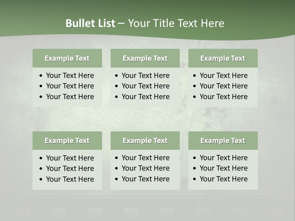 Empty Analog Background PowerPoint Template