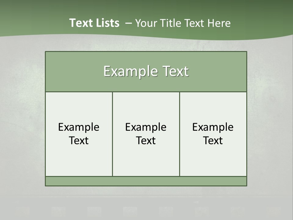 Empty Analog Background PowerPoint Template