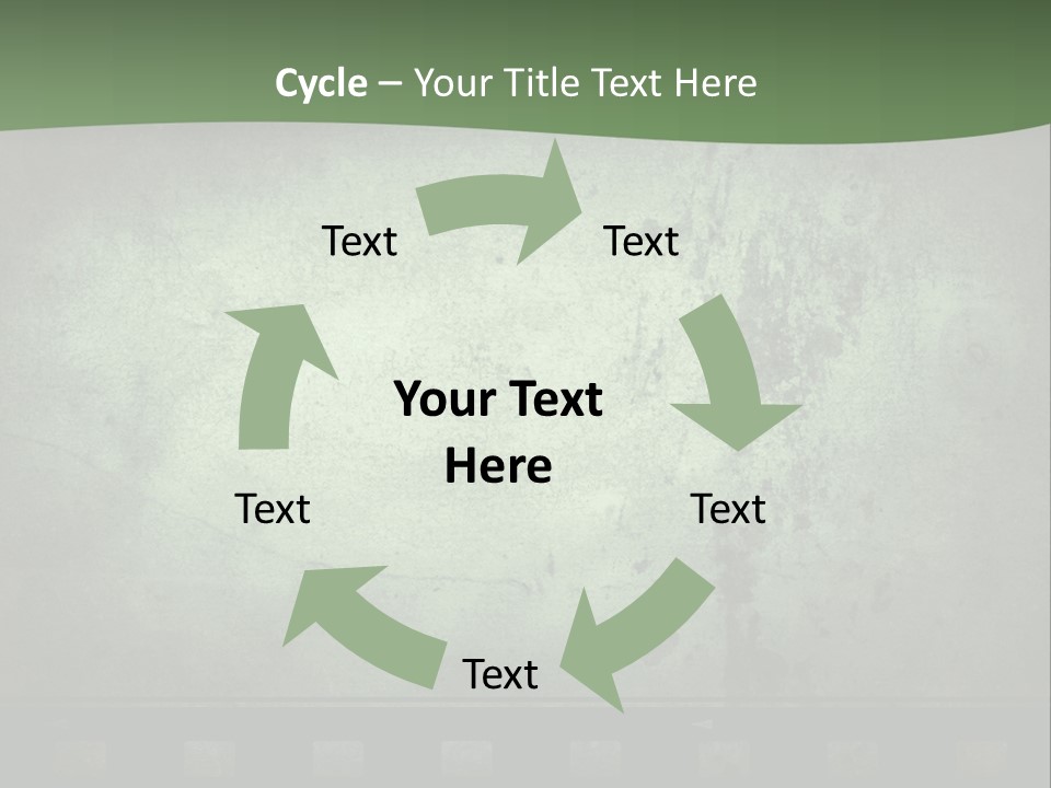 Empty Analog Background PowerPoint Template