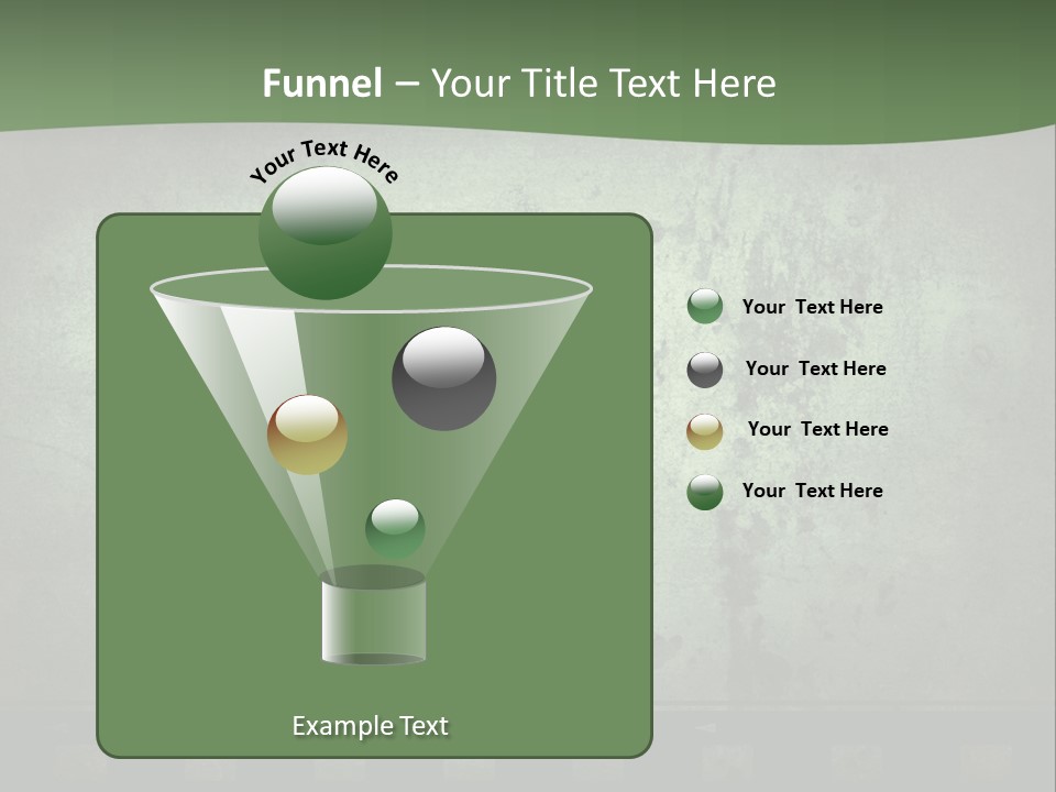 Empty Analog Background PowerPoint Template