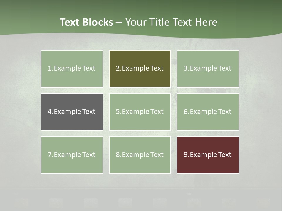 Empty Analog Background PowerPoint Template
