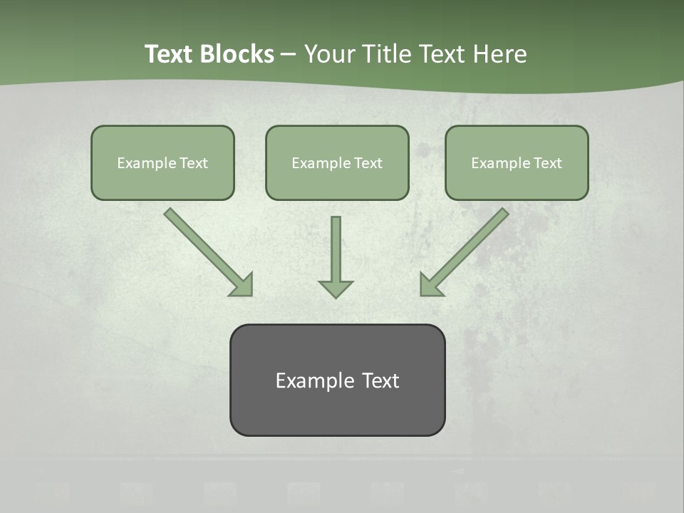 Empty Analog Background PowerPoint Template