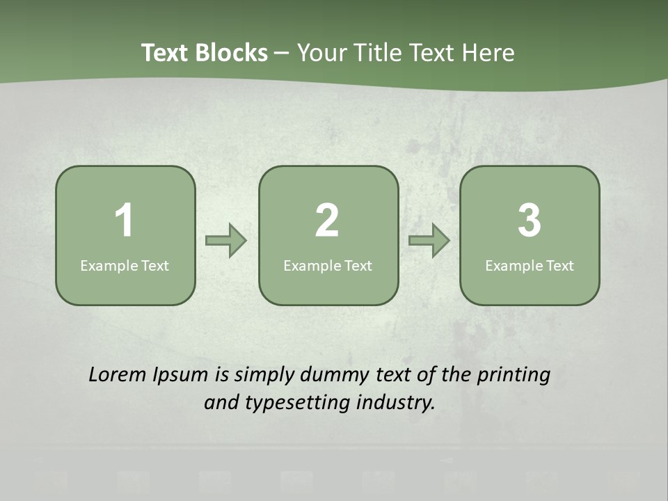 Empty Analog Background PowerPoint Template