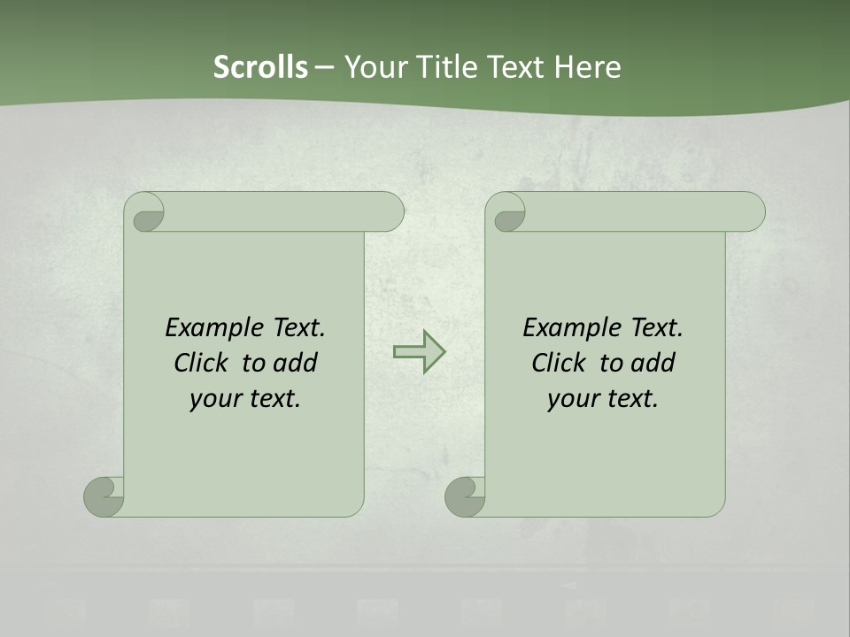 Empty Analog Background PowerPoint Template