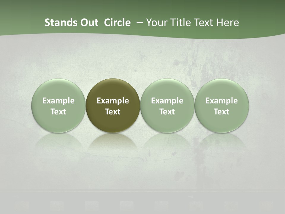 Empty Analog Background PowerPoint Template