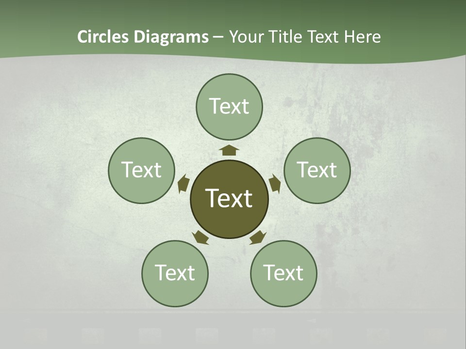 Empty Analog Background PowerPoint Template