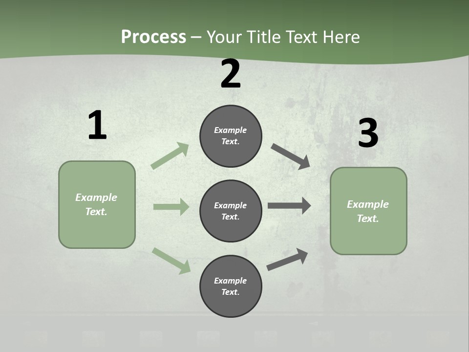 Empty Analog Background PowerPoint Template